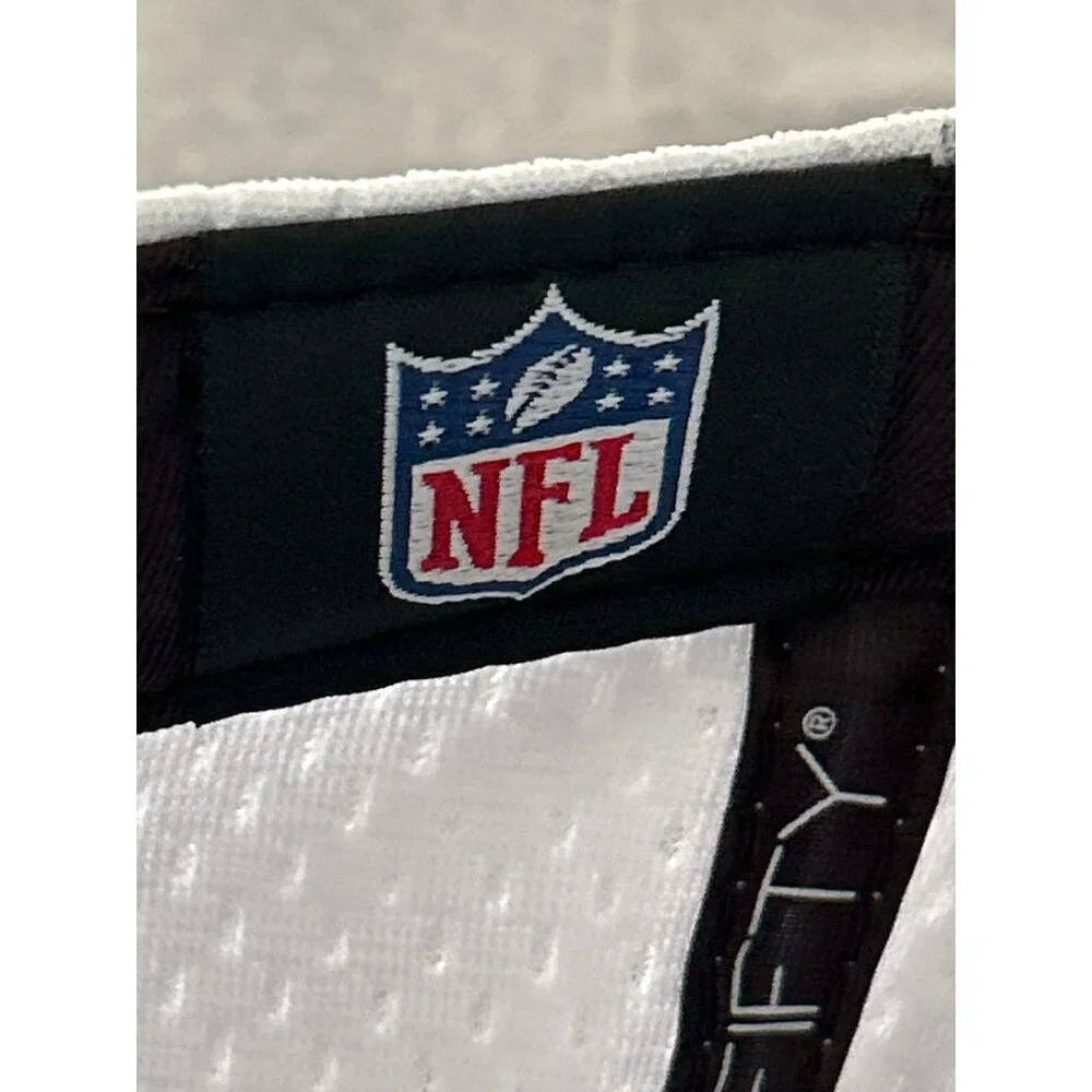 New Era NFL White & Teal Super Bowl LIV 100th Anniversary 9Fifty Snapback Cap - Picture 7 of 7